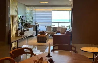 Apartamento à venda com 189m²,4 dormitórios, sendo 3 suítes, decorado, beira mar,  boa viagem, reci