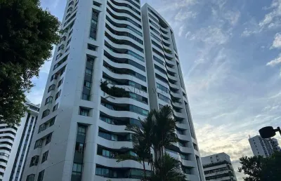 Apartamento alto padrão, 4suites, excelente lazer, para venda e locação, tamarineira, recife, pe
