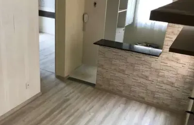 Apartamento para venda em são josé dos pinhais, cidade jardim, 2 dormitórios, 1 banheiro, 1 vaga