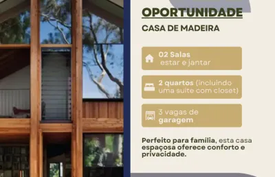Casa com 2 quartos à venda na Rua Alberto Paiva, Centro, Mendes