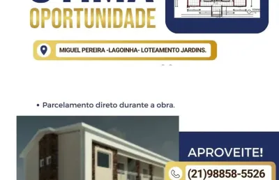 Apartamento com 2 quartos à venda na Rua Vera Cruz, Lagoinha, Miguel Pereira