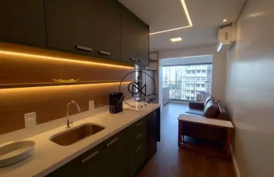Studio à venda ou alugar em cerqueira  cesar - sp – 34 m2 - mobiliado