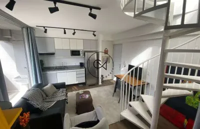 Cobertura duplex mobiliada para venda de 74mts vila madalena  ( sumarezinho)- sp
