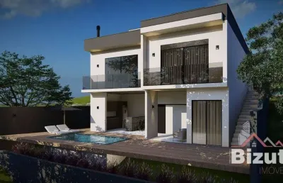 Casa em condomínio fechado com 4 quartos à venda na Avenida Carmelo Scarparo, 455, Reserva Santa Rosa, Itatiba