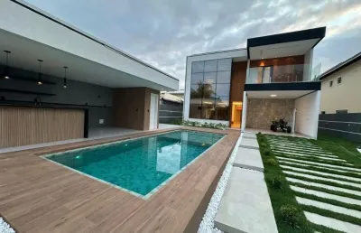 Casa em condomínio fechado com 5 quartos à venda na Casa De Luxo No Condomínio Vila De Jacuípe, 141, Barra do Jacuípe, Camaçari
