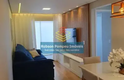 Oportunidade  lindo e decorado com 54m² com suíte e sacada gourmet apartamento à venda por $395.000