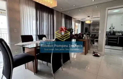 Oportunidade com vista linda para sp - apartamento à venda com 134m² - 3 suítes por r$ 1.395,000, v