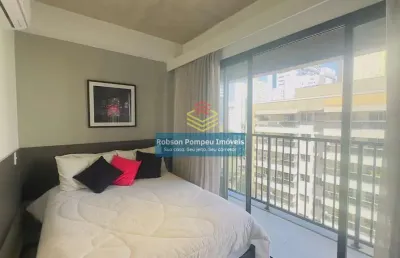 Oportunidade studio ao lado do hospital sírio-libanês mobiliado à venda, por apenas 339.000 bela vi