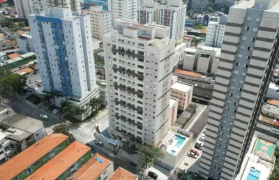 Apartamento centro diadema c/ 02dorms sendo 2 suítes/varanda com infra churrasqueira a carvão