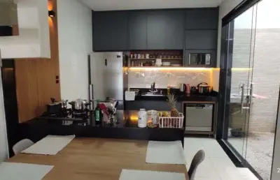 Casa bairro no imbaúbas, cód. k216 tríplex, 3 quartos/suíte, 178 m², sacada, mirante e área gourmet