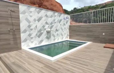 Casa bairro das fontes. cód. k186, 3 quartos/suite, 180 m², 4 vgs. piscina. quintal e varanda gourmet. aceita permuta.