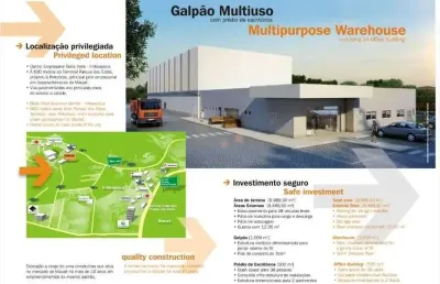 Galpão industrial para venda e locação, bela vista, macaé