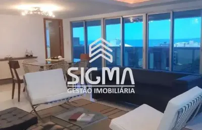 Cobertura com 4 quartos à venda na avenida guadalajara, praia campista, macaé, 370 m2 por r$ 1.800.000