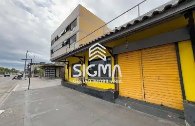 Ponto comercial com 6 salas para alugar na avenida evaldo costa, s/n, sol e mar, macaé por r$ 10.500