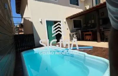 Casa em condomínio fechado com 3 quartos à venda na alameda das pitangas, 260, granja dos cavaleiros, macaé por r$ 675.000