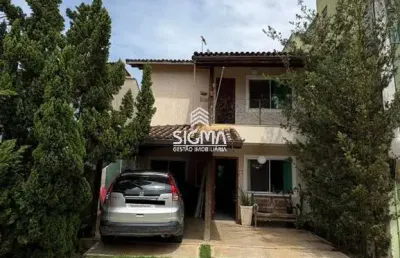 Casa em condomínio fechado com 3 quartos à venda na alameda das pitangas, 260, granja dos cavaleiros, macaé por r$ 790.000