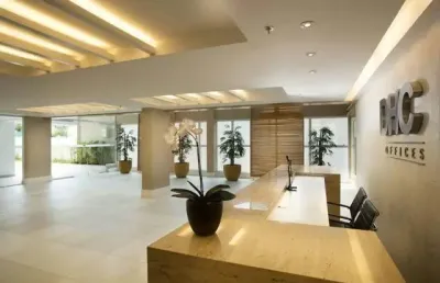 Dhc offices - sala com 35 metros quadrados em pilares, rio de janeiro.