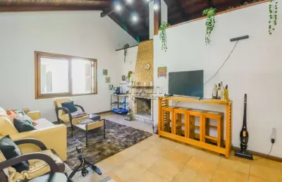 Casa em condomínio fechado com 4 quartos à venda na rua professor leopoldo tietbohl, 380, jardim itu sabará, porto alegre por r$ 998.000