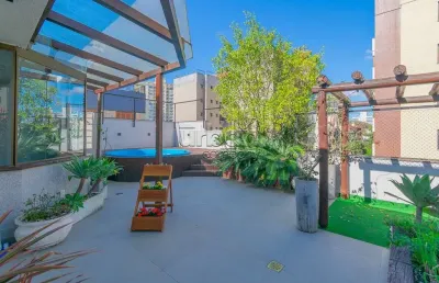 Cobertura com 3 quartos à venda na avenida lageado, 1313, petrópolis, porto alegre por r$ 2.150.000
