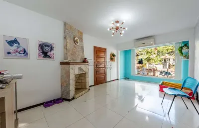 Casa em condomínio fechado com 4 quartos à venda na rua eudoro berlink, 946, auxiliadora, porto alegre por r$ 1.190.000