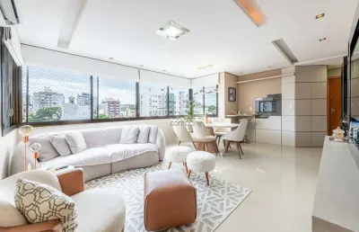 Apartamento com 3 quartos à venda na rua atanásio belmonte, 515, boa vista, porto alegre por r$ 636.900