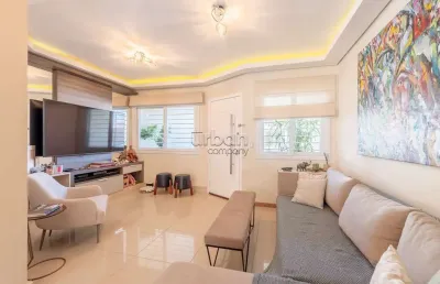 Casa em condomínio fechado com 3 quartos à venda na rua leopoldo bettiol, 200, jardim itu sabará, porto alegre por r$ 1.100.000