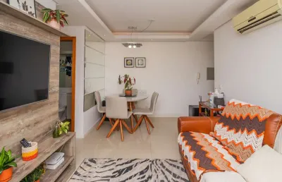 Apartamento com 2 quartos à venda na rua marina sirângelo castello, 54, jardim itu sabará, porto alegre por r$ 370.000