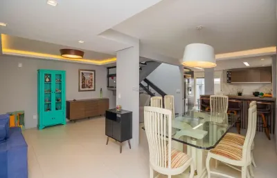 Casa em condomínio fechado com 3 quartos à venda na rua walt disney, 115, são sebastião, porto alegre por r$ 1.290.000