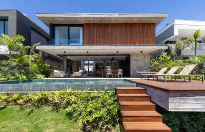Casa em condomínio fechado com 6 quartos à venda na rua rio jacuí, 1244, centro, xangri-lá por r$ 7.950.000