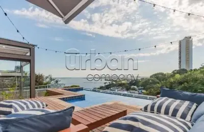 Cobertura com 3 quartos à venda na avenida jacuí, 312, cristal, porto alegre por r$ 3.690.000