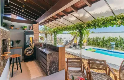 Casa em condomínio fechado com 4 quartos à venda na rua josé albano volkmer, 340, central parque, porto alegre por r$ 3.800.000