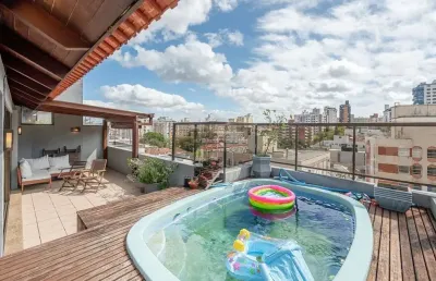 Cobertura com 2 quartos à venda na rua casemiro de abreu, 310, bela vista, porto alegre por r$ 1.300.000