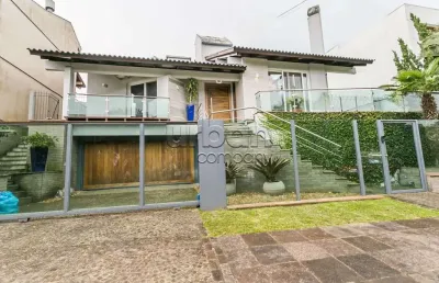 Casa em condomínio fechado com 4 quartos à venda na rua professor ulisses cabral, 483, chácara das pedras, porto alegre por r$ 4.770.000