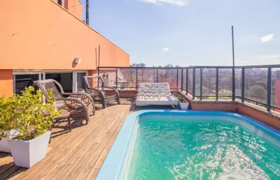 Cobertura com 2 quartos à venda na avenida joão wallig, 1825, passo da areia, porto alegre por r$ 1.490.000