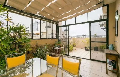 Cobertura com 3 quartos à venda na avenida icaraí, 1254, cristal, porto alegre por r$ 630.000
