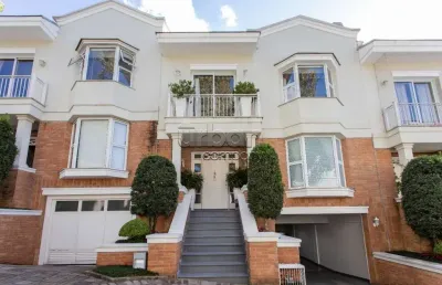 Casa em condomínio fechado com 4 quartos à venda na rua de la grange, 200, três figueiras, porto alegre por r$ 3.990.000