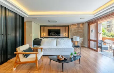 Apartamento com 3 quartos à venda na rua general francisco de paula cidade, 556, chácara das pedras, porto alegre por r$ 2.185.000