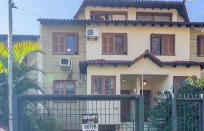 Casa em condomínio fechado com 4 quartos à venda na rua matias josé bins, 1654, chácara das pedras, porto alegre por r$ 998.000