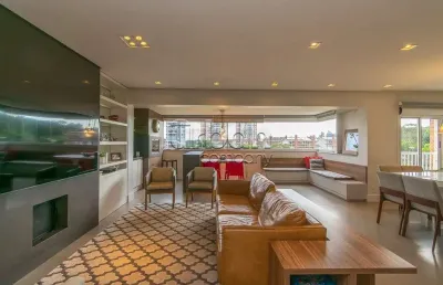 Apartamento com 3 quartos à venda na rua nicola mathias falci, 151, central parque, porto alegre por r$ 1.950.000