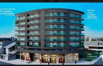 Apartamento com 2 dormitórios à venda, 97 m² por r$ 452.914,14 - nova são pedro - são pedro da aldeia/rj