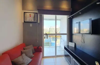 Apartamento com 3 dormitórios à venda, 85 m² por r$ 470.000,00 - braga - cabo frio/rj