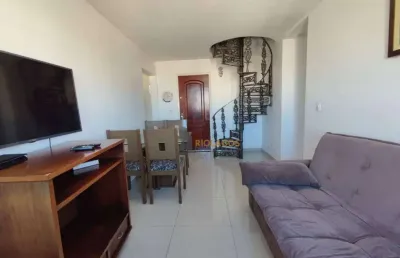 Cobertura à venda, 104 m² por r$ 699.999,90 - passagem - cabo frio/rj
