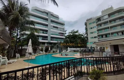 Cobertura com 2 dormitórios à venda, 165 m² por r$ 730.000,00 - braga - cabo frio/rj
