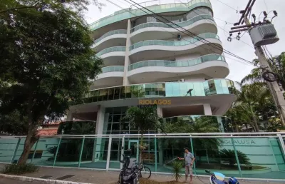 Cobertura, 178 m² - venda por r$ 1.400.000,00 ou aluguel por r$ 7.050,00/mês - praia do forte - cabo frio/rj