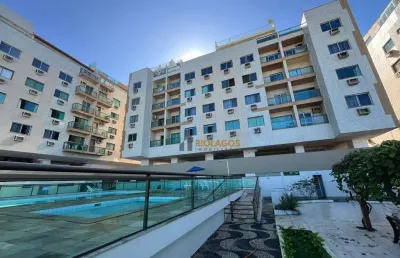 Apartamento à venda, 85 m² por r$ 790.000,00 - praia do forte - cabo frio/rj