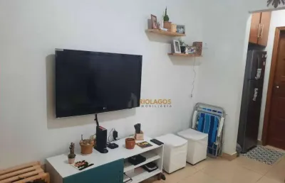 Apartamento com 1 dormitório à venda, 32 m² por r$ 380.000,00 - centro - cabo frio/rj