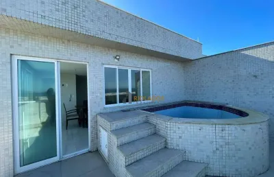 Cobertura com 4 dormitórios à venda, 342 m² por r$ 3.000.000,00 - braga - cabo frio/rj