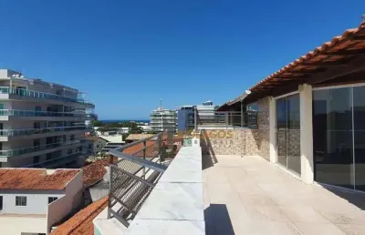 Cobertura à venda, 123 m² por r$ 630.000,00 - braga - cabo frio/rj