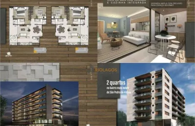 Apartamento com 2 dormitórios à venda, 50 m² por r$ 525.000,00 - vila sao pedro - são pedro da aldeia/rj