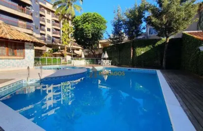 Cobertura com 4 dormitórios à venda, 225 m² por r$ 950.000,00 - vila nova - cabo frio/rj
